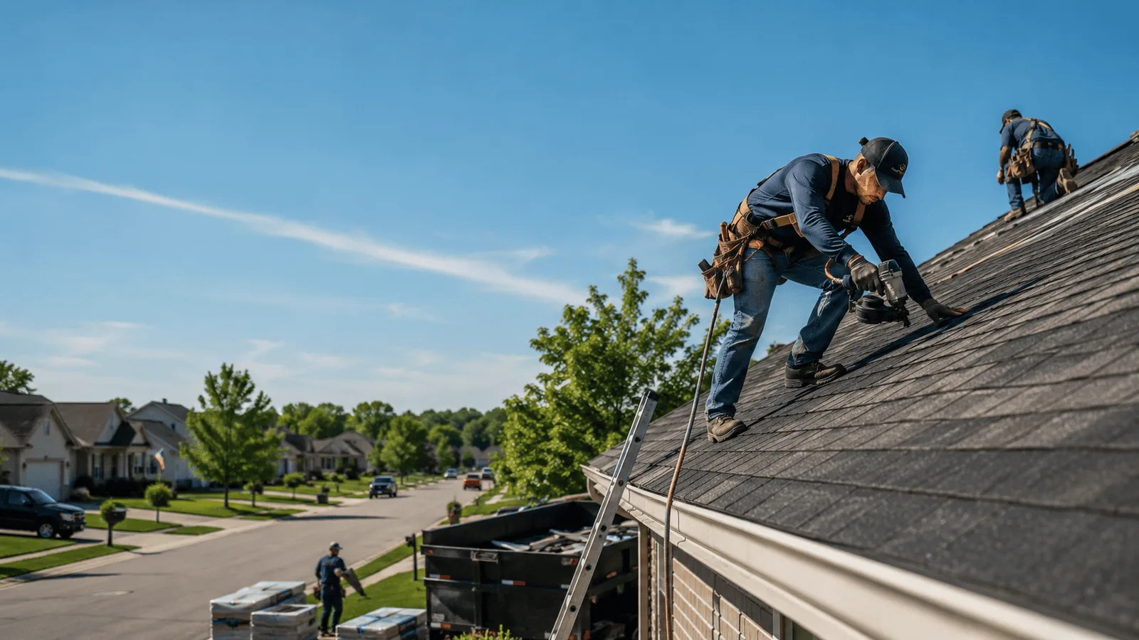 Roof Inspection in Strong, ME